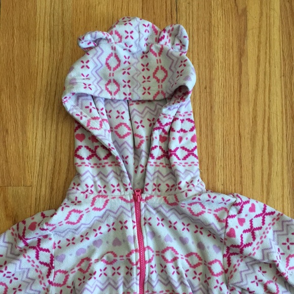 Onesies Pajamas with cute hood with ears! - Picture 2 of 4